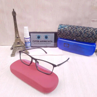 (Frame + Lensa) Frame Kacamata Minus Baca Pria Wanita Padisen