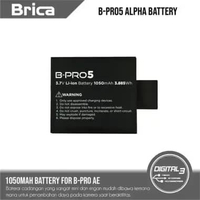Battery Brica B-Pro 5 Alpha Edition Baterai BPro5 AE 3S / AE 2S / AE 2X Lite X Basic+ Original 1050m