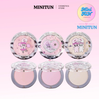 Phấn Bắt Sáng Flortte Tạo Khối Highlight Lì Khối Sáng Mịn Lì MiniTun