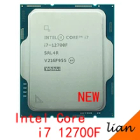 Intel Core i7-12700F NEW i7 12700F 4.9 GHz 12-Cores 20-Thread CPU Processor 65W LGA1700 New but without fan