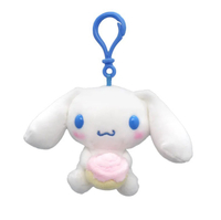 【震撼精品百貨】大耳狗 Cinnamoroll_日本SANRIO三麗鷗 大耳狗絨毛玩偶吊飾-肉桂捲*16157
