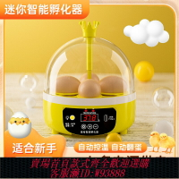 {台灣公司貨 可打統編}孵蛋器蘆丁雞小雞孵化器小型家用智能孵化機水床鸚鵡全自動孵化器