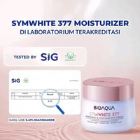 BIOAQUA Symwhite 377 Cream 50g - Krim Pencerah dan Mengurangi Noda Hitam dengan Symwhite 377 dan Nia