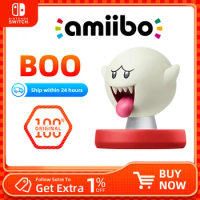 Nintendo Switch Amiibo - Boo - Nintendo Switch OLED Console Game Interaction Mode