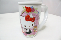 Hello Kitty 馬克杯 凱蒂貓  KT 陶瓷杯 餐具 正版 授權 大賀屋 L00010512