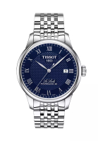 Tissot Le Locle Powermatic 80 Gent Grey Stainless Steel Bracelet and Blue Dial Watch - T006.407.11.043.00