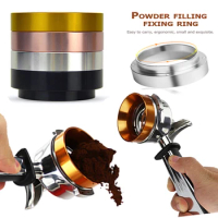 Coffee Portafilter Dosing Ring 51MM/53MM/58MM Filter for Delonghi Breville Brewing Bowls Coffee Tampering Espresso Barista Tool