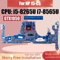 DA0G7EMBAE0 For HP 15-CS Laptop Motherboard i5-8265U i7-8565U GTX1050 L34170-601 Notebook Mainboard
