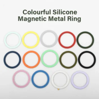 Universal Magnetic Mobile Phone Ring for Magsafe Accessories Metal Sticker Wireless Charger Iron Plate Sheet for iPhone 12 13 14