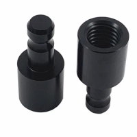Quick Release Adapter for Leica Surveying Spectra 5/8" x11 Female Thread to Dia.12 mm Pole Black