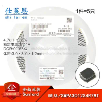 30piece 3012 plus or minus 20% SWPA3012S4R7MT patch 4.7uh line around the SMD power inductors