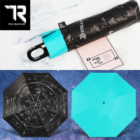 【TDN】超輕量星空降溫秒收傘黑膠加大反向傘自動收折傘晴雨傘B7433_蒂芬藍