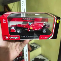 diecast miniatur mobil Ferrari formula 1 burago 1:32 sport balap