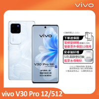 【vivo】V30 Pro 5G 6.78吋(12G/512G/聯發科天璣8200/5000萬鏡頭畫素)