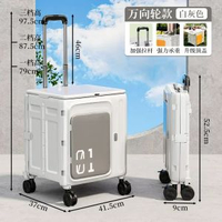 露營車推車戶外可摺疊手推車野營野餐拖車家用便攜快遞小拉車擺攤