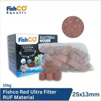 Media Filter Rumah Bakteri Aquarium Red Ultra Filter RUF 10kg – Bacteria House Bio Media Premium Air