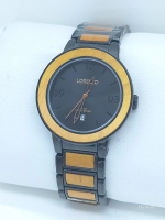 Lorenzo 1044 jam tangan motif kayu watches mewah