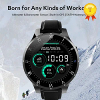 build-in GPS 4g lte Smart Watch Full Touch Screen Smartwatch with altimeter barometer 5ATM waterproof Fitness Tracker men Watch