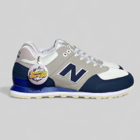 Sepatu Kasual Pria Wanita Nb574 Bahan Suede Sneakers Casual Shoes