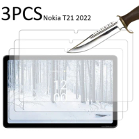 3PCS for Nokia T20 / T21 10.4 2022 Tempered Glass screen protector 3 packs protective tablet film HD Antiscratch
