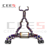 CEES Performance System for BMW F93 M8/M8 Competition Gran Coupe F92 F91 2017-2023 Valvetronic Catback Titanium Valve Exhaust