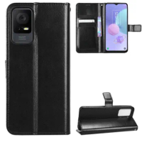 For TCL 40SE 40R 405 406 Luxury Flip PU Leather Wallet Lanyard Stand Case For TCL 40 SE 40 R TCL40SE TCL40R TCL405 Phone Bags
