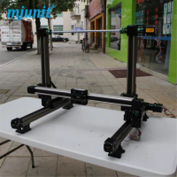 Rail Guideway System Flanged Square Slide Linear Motion XYZ linear stage