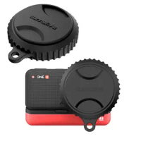 New Case Accessory Camera Lens Cover Protective Lens Cap Silicone For Insta360 ONE RS/R 1-inch Leica