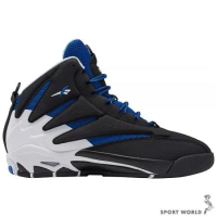 Reebok 男鞋 籃球鞋 高筒 皮革 THE BLAST 黑藍 100033876