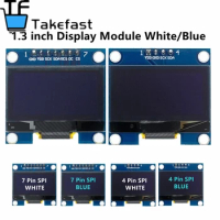 1.3 inch OLED module white/blue SPI/IIC I2C Communicate color 128X64 1.3 inch OLED LCD LED Display Module 1.3" OLED module