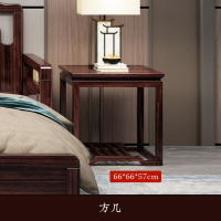 新中式紫金檀木實木折疊伸縮兩用沙發床軟包靠背客廳臥室家具