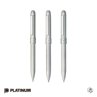 PLATINUM 白金 銀無垢雕刻3功能筆 MWB-10000SA(原廠正貨)