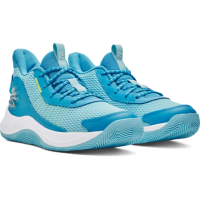 【UNDER ARMOUR】UA 男女同款 CURRY 3Z7 籃球鞋 運動鞋_3026622-401(藍色)