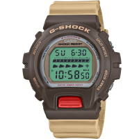 CASIO 卡西歐 G-SHOCK 復古色彩經典運動錶-DW-6600PC-5