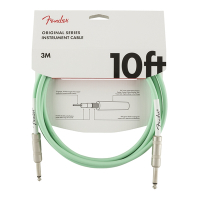 『FENDER』3米 / 10呎雙直頭6.3 PVC音訊導線 Original Series 綠 / 公司貨