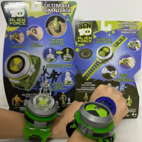Ben10 Omnitrix Watch Japan Projector Watch DAI Genuine Watches Action Figure Toy Style Model Toy Doll Children Gift