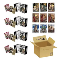 Wholesales Attack On Titan Collection Cards Booster Box Original Game Board Games For Children Trading Anime Acg Cards