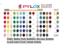 paket pylox cat spray merah kuning hijau biru orange hitam putih dll