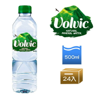 法國富維克volvic天然水 500ml x 24瓶 (公司貨)  天然水 免運 進口水 volvic 公司貨 富維克  (HS嚴選)