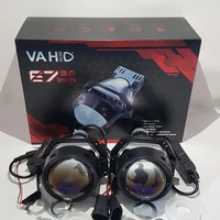 BiLed Sniper E7 Projector Projie Led Bi led Vahid Hi-Low Surpass Laser