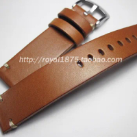 Free shipping! Genuine Leather 18 19 20 21 22mm Men Luxury Watch Band Strap For Seiko for Tissot Omega Female Belt Bracelet