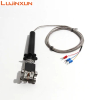 Lujinxun PT100 Pulley Surface Thermocouple Probe Cylindrical Drum Sensor for Surface Temperature