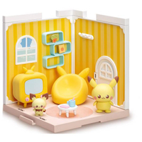 《TAKARA TOMY》 寶可夢 Pokepeace House 娃娃屋-客廳(皮卡丘+皮丘) 東喬精品百貨