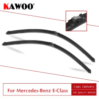 KAWOO For Mercedes-Benz E-Class W212/W211/W213 Auto Soft Rubber Clean The Windshield Wipers Blade Model Year From 2003 To 2018