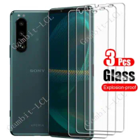 3PCS HD Tempered Glass For Sony Xperia 5 II III IV 6.1" Protective Film ON Xperia5II Xperia5 5II 5III 5IV Screen Protector Cover