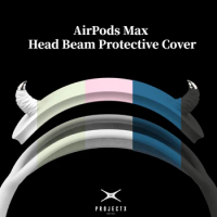 Original Horn Airpods Max Headphone Head Beam Cover Decoration 3D Resin Protective Cover Suitable for Airpods Accessory Y2K Gift