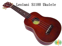 烏克麗麗 [網音樂城] Leolani S1100 ukulele 沙比利 牛骨弦枕 ( 含 厚袋 教材 pick)