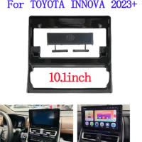 10.1inch 2din Car Radio Frame Fascia Adapter Android Radio Audio Dash Fitting Panel Kit For 2023 toyota innova car panel
