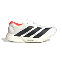 【adidas 愛迪達】Adizero Adios Pro 4 W 女鞋 白黑色 運動 緩震 競速 慢跑鞋 JR1163