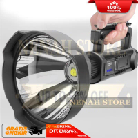 SENTER BESAR JARAK JAUH SUPER TERANG SMILING SHARK W591-P90 - Senter Outdoor Super Terang Hingga 150